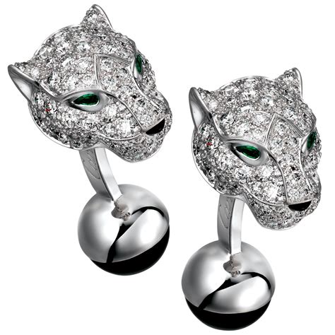 cartier panther cufflinks replica|buy cartier cufflinks.